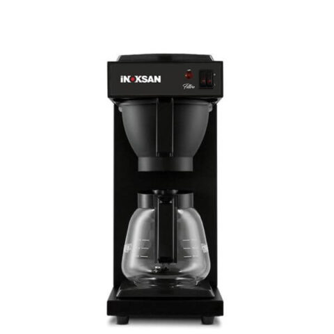 İnoksan FLT-120 Filtre Kahve Makinesi, 144 Fincan/Saat Kapasiteli, Siyah Renk