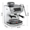 Gtech ST-530ED Espresso Kahve Makinesi, 1 Gruplu, Öğütücülü, Dijital