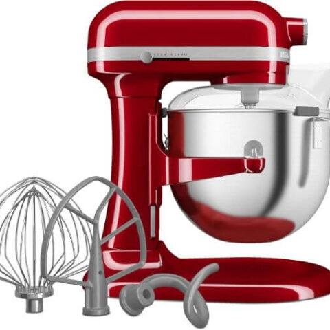 Kitchenaid 5KSM70JPXEER 6.6 Litre Heavy Duty Stand Mikser, 375W, Kırmızı