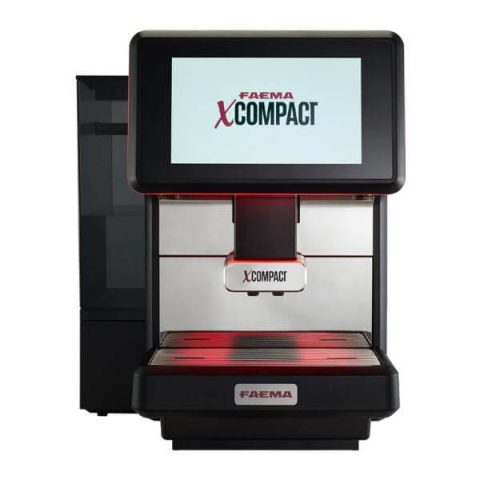 Faema X Compact 8 Süper Otomatik Kahve Makinesi, 80 Fincan Kapasiteli