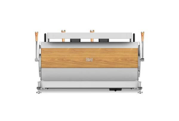 Dalla Corte Zero Barista Espresso Makinesi, 2 Gruplu, Beyaz-Meşe